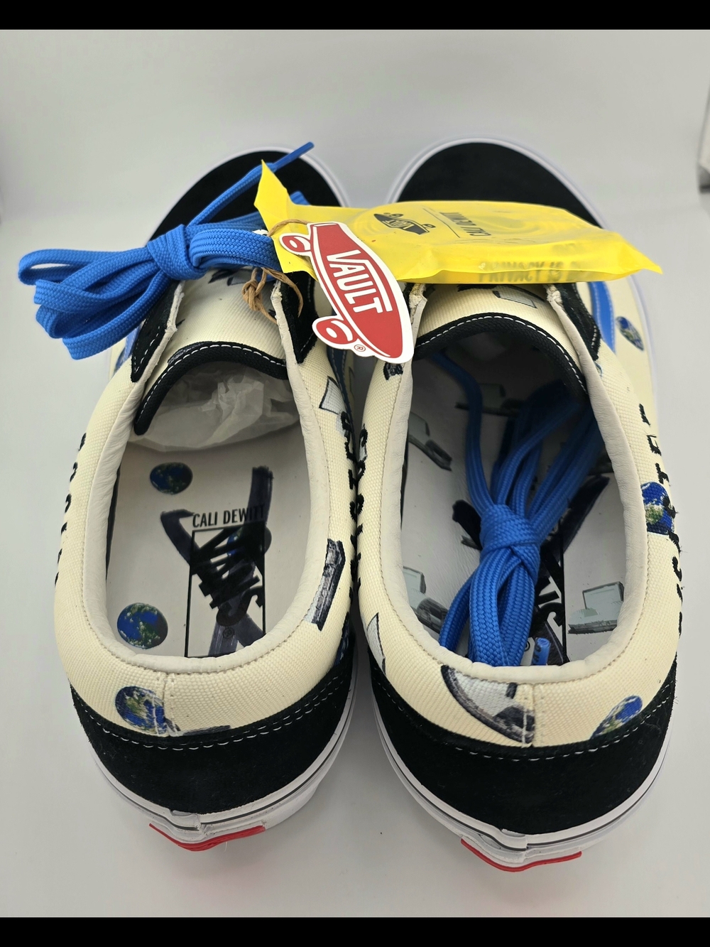 Cali Thornhill Dewitt x Vans Vault Old Skool LX 'Black Social Disaster' 10.5M - Picture 3 of 11